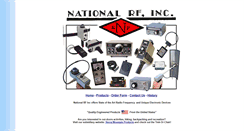 Desktop Screenshot of nationalrf.com