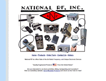 Tablet Screenshot of nationalrf.com